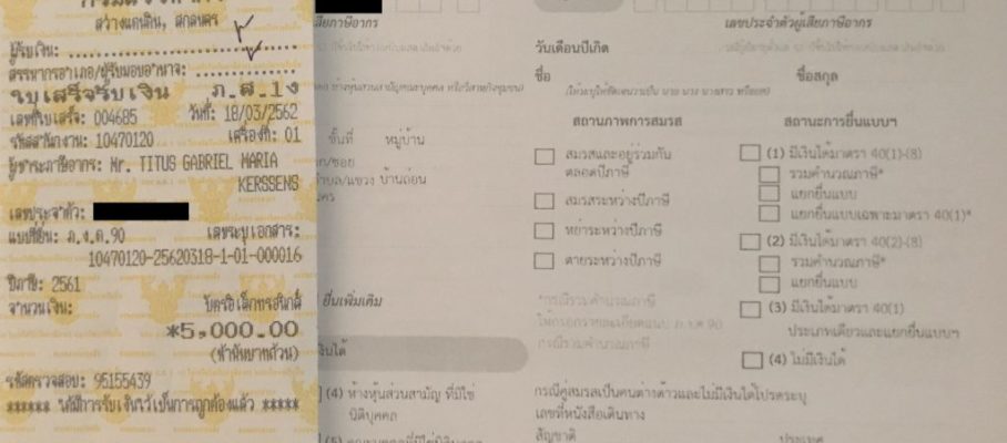 Thai taxes