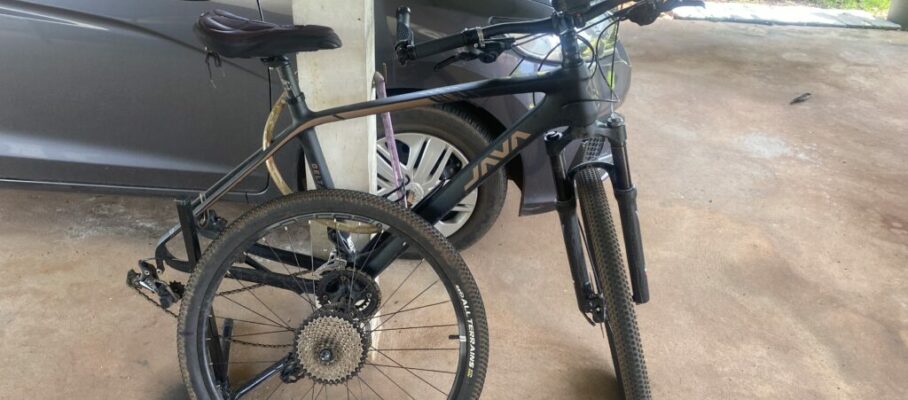 New bike flat tire