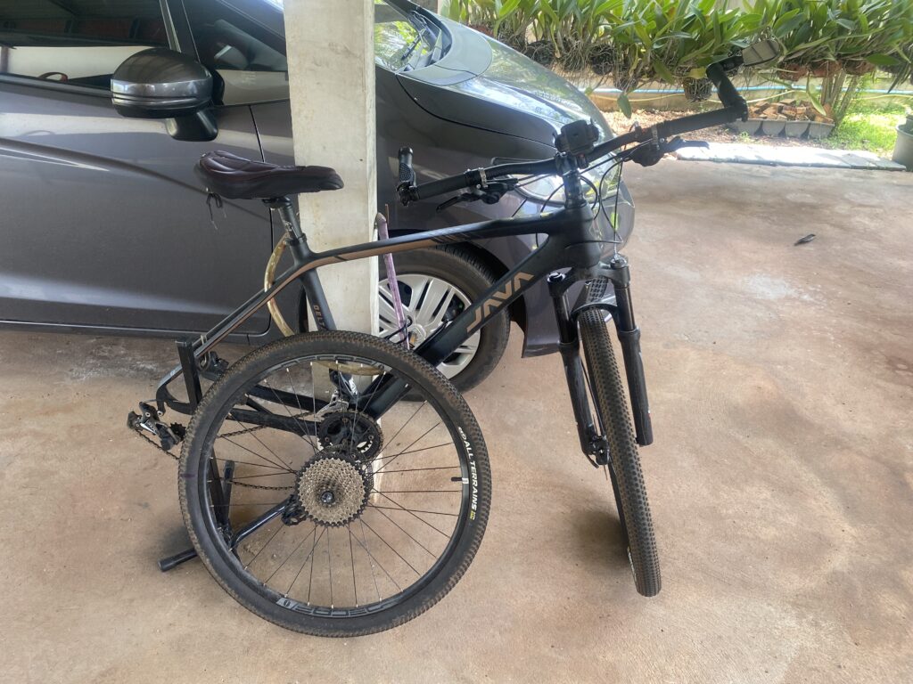New bike flat tire