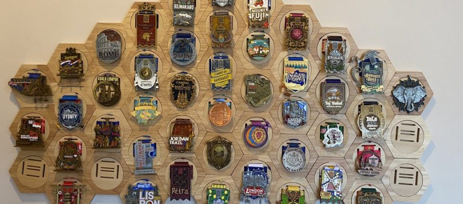 Big medal display