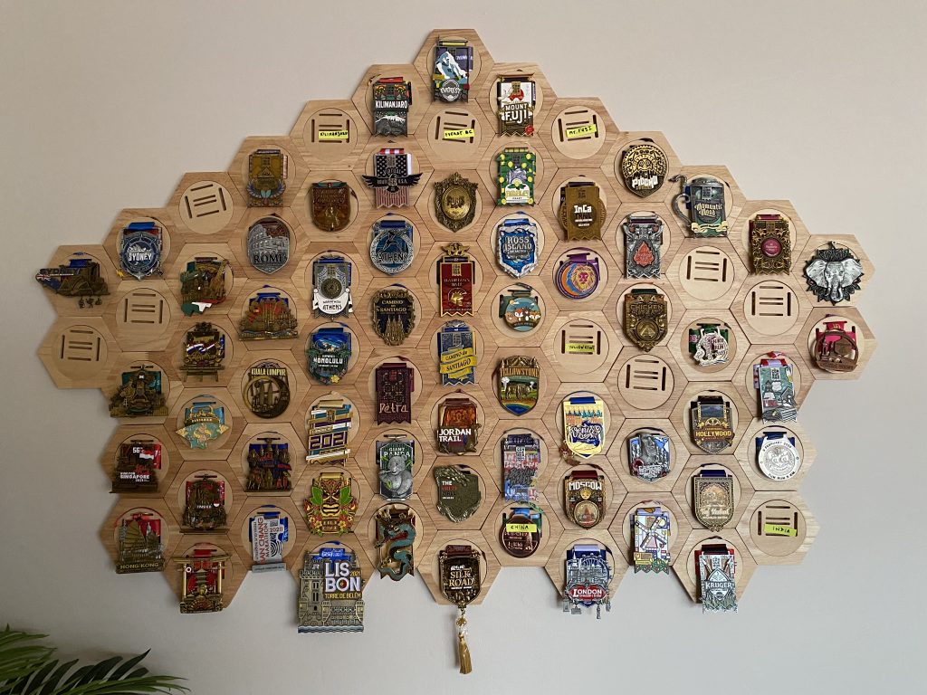 Medal display