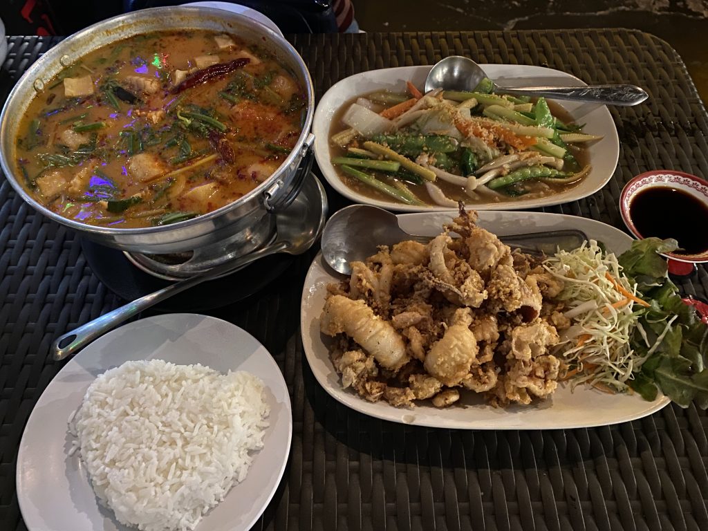 Nakhon Phanom dinner