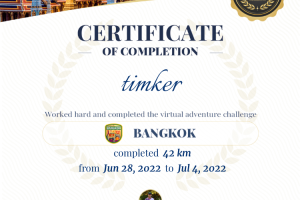 Bangkok certificate