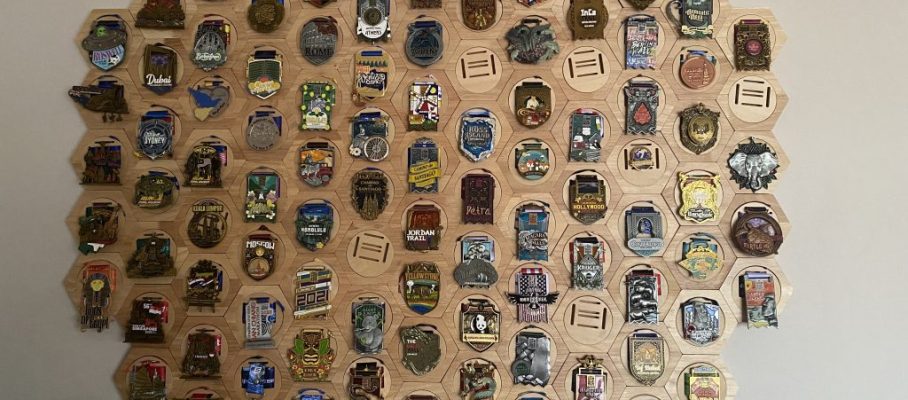 Big medal display