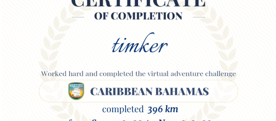 Bahamas finished
