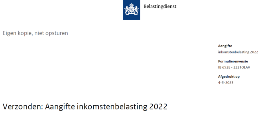 NL Taxes
