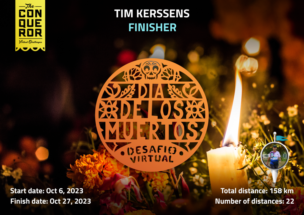 Dia de Los Muertos challenge finished