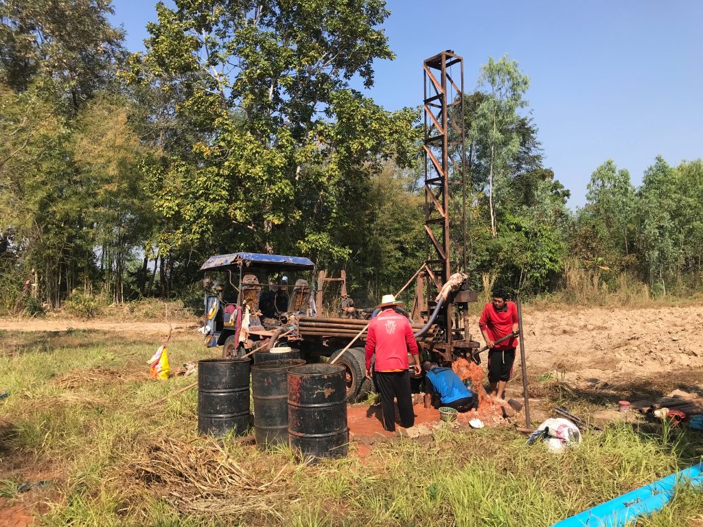 First drilling