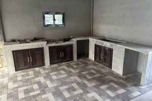 Concrete base kitchen