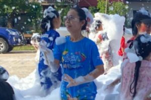 Songkran foam party